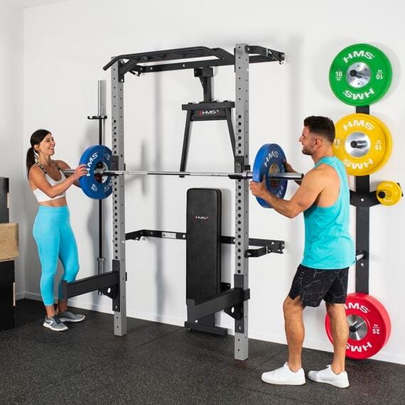 KLT22 Wielofunkcyjna Klatka Treningowa Składana Silver HMS, 9 zdjęcie