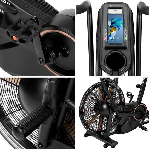 MP5458 Rower Stacjonarny Powietrzny Semi Commercial HMS, 11 zdjęcie