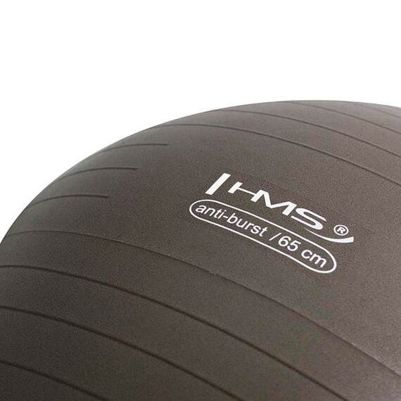 YB02 NEW 65CM ANTI-BURST PIŁKA GIMNASTYCZNA HMS, Kolor: brązowy, Rozmiar: 65 cm, 4 zdjęcie