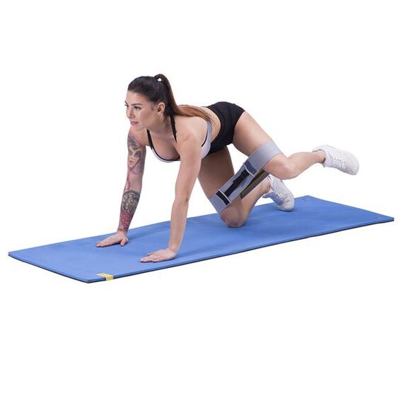 ONE FITNESS HB010 Regulowana Guma Do Ćwiczeń 42 x 8 cm, 20 zdjęcie