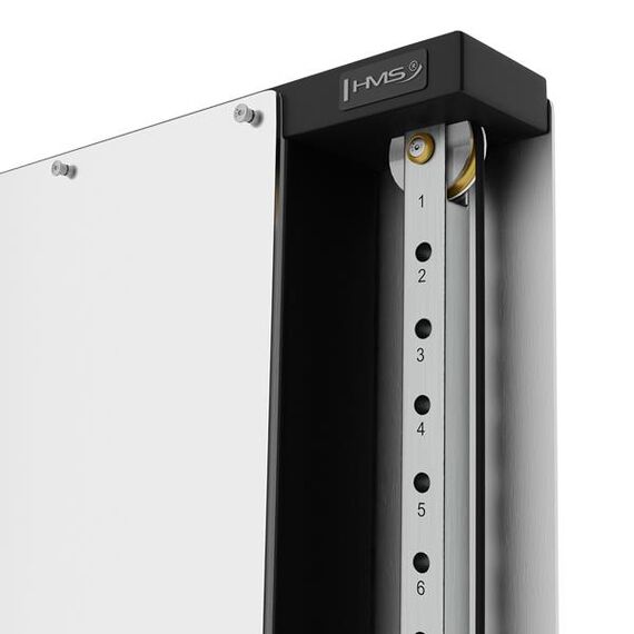 BS302 Brama Przyścienna Treningowa Podwójna Ze Stosem Commercial HMS, 12 zdjęcie