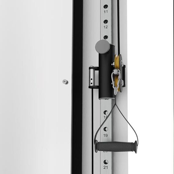 BS302 Brama Przyścienna Treningowa Podwójna Ze Stosem Commercial HMS, 5 zdjęcie