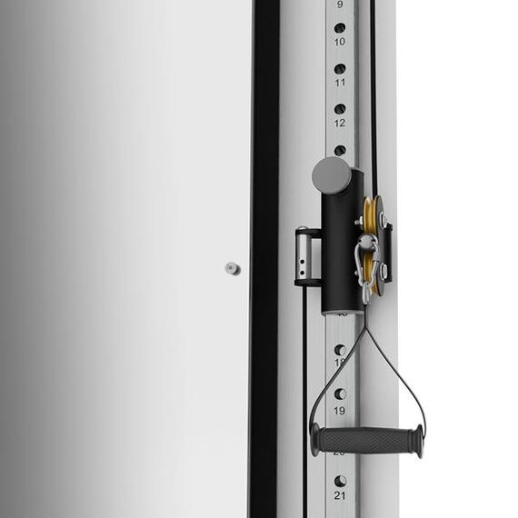 BS302 Brama Przyścienna Treningowa Podwójna Ze Stosem Commercial HMS, 9 zdjęcie