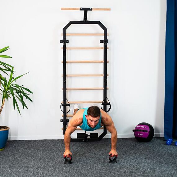 HMS DW2708 Drabinka Gimnastyczna Wielofunkcyjna, 16 zdjęcie