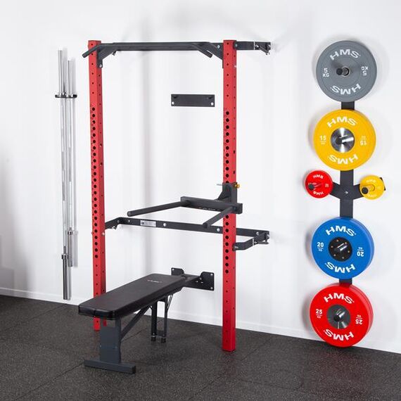 KLT22 Wielofunkcyjna Klatka Treningowa Składana Red HMS, 15 zdjęcie