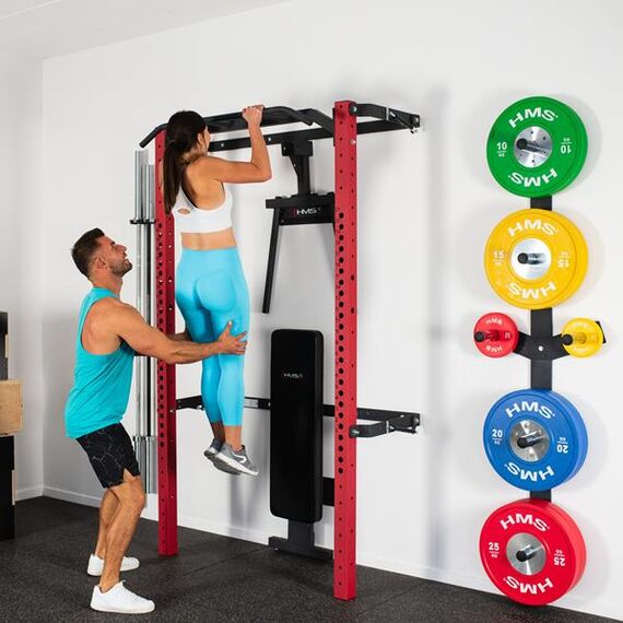 KLT22 Wielofunkcyjna Klatka Treningowa Składana Red HMS, 7 zdjęcie