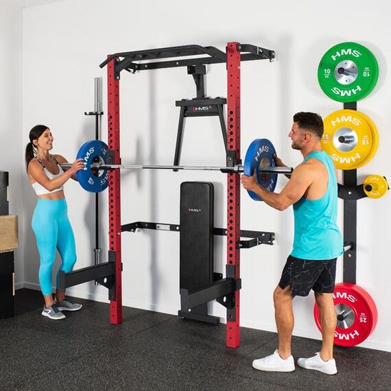 KLT22 Wielofunkcyjna Klatka Treningowa Składana Red HMS, 8 zdjęcie