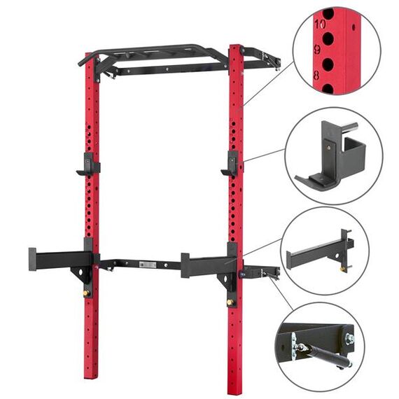 KLT23 Klatka Treningowa Składana Red HMS, 5 zdjęcie