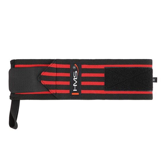 HMS opaski na nadgarstki wzmacniające do treningu siłowego 2 sztu. ONX05 czerwone, 8 zdjęcie