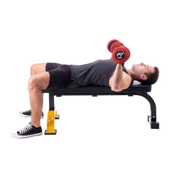 L8012 Ławka Wolnostojąca Do Ćwiczeń HMS PREMIUM, 2 zdjęcie