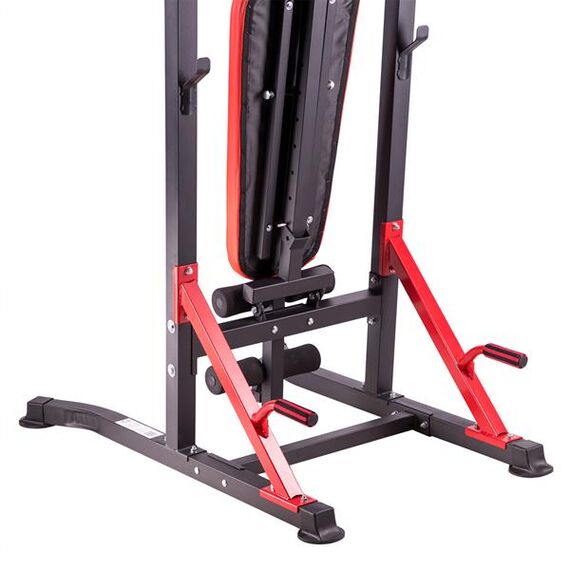 HMS poręcz wielofunkcyjna wolnostojąca z ławeczką do ćwiczeń PWL8324, 16 zdjęcie