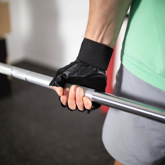 RST04 Rękawice Na Siłownię HMS, Kolor: czarny, Rozmiar: XXL, 8 zdjęcie