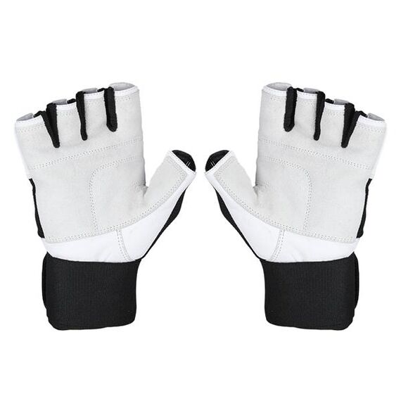 RST04 Rękawice Na Siłownię White-Black R. S HMS, Kolor: biały, Rozmiar: XL, 2 zdjęcie