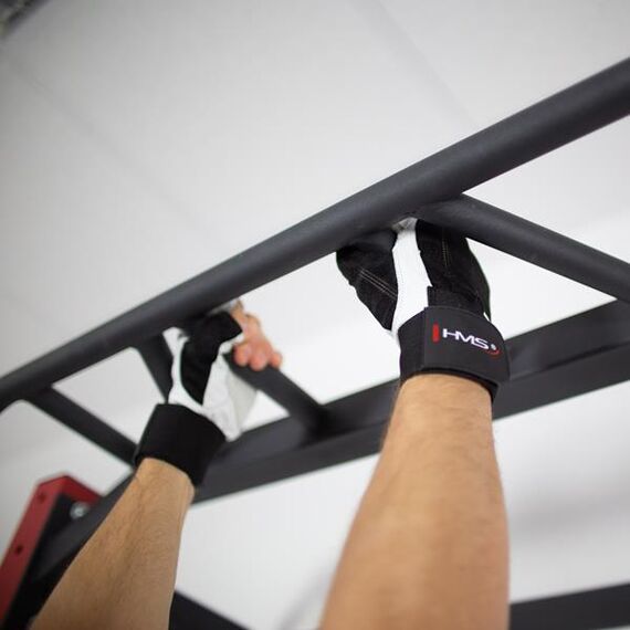 RST04 Rękawice Na Siłownię White-Black R. S HMS, Kolor: biały, Rozmiar: XXL, 5 zdjęcie