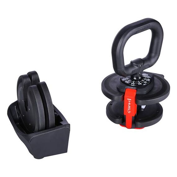 SGR18 Pro Set 3W1 Zestaw Regulowanych Sztangielek 41 Kg HMS, 22 zdjęcie