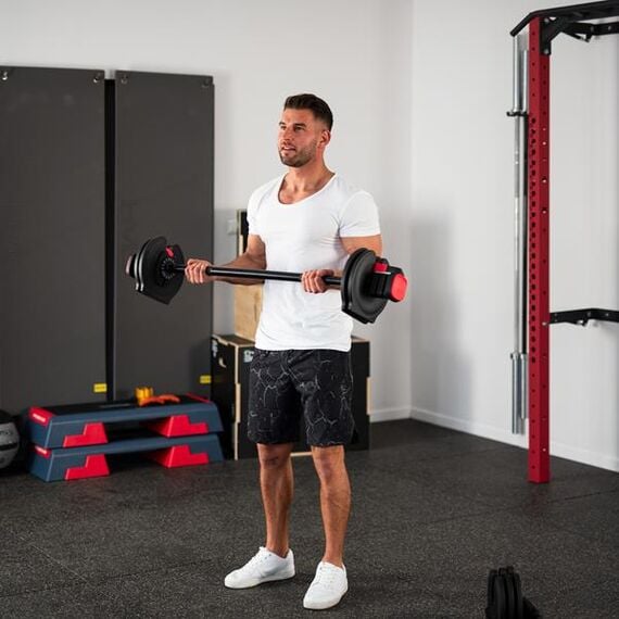 SGR40 Pro Set 2W1 Zestaw Regulowanych Sztangielek 43,5 Kg HMS, 11 zdjęcie