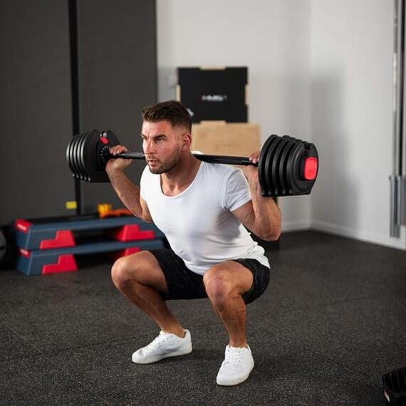 SGR40 Pro Set 2W1 Zestaw Regulowanych Sztangielek 43,5 Kg HMS, 12 zdjęcie