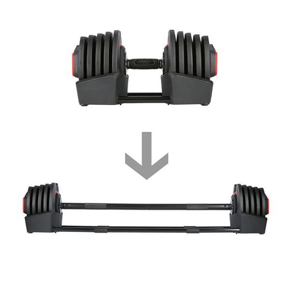 SGR40 Pro Set 2W1 Zestaw Regulowanych Sztangielek 43,5 Kg HMS, 8 zdjęcie