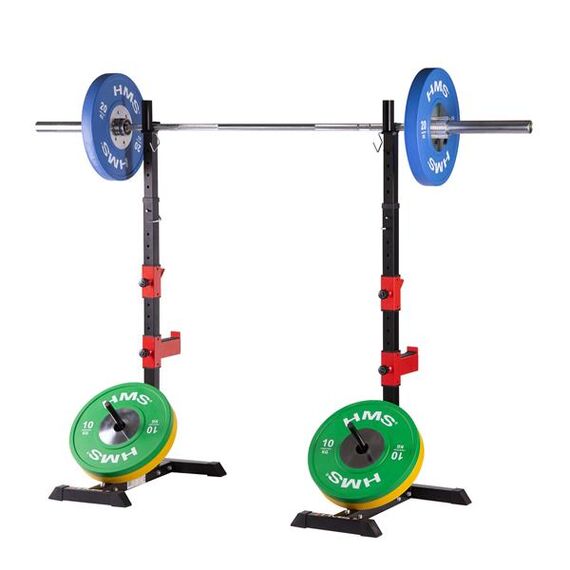 HMS STR25 Stojaki Pod Sztangę Regulowane Hms, 8 zdjęcie