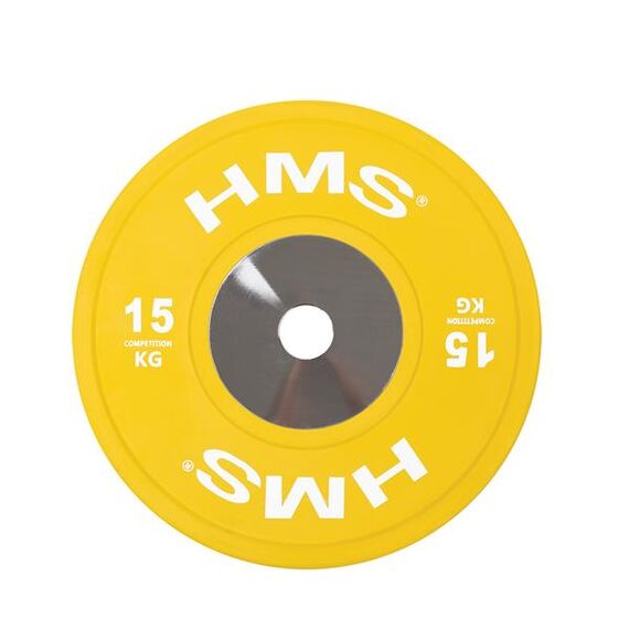 Zestaw talerzy olimpijskich bumper (2x 10,15,20,25kg) TBR PROFI SET HMS, 8 zdjęcie