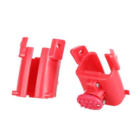 Hula hop z obciążnikiem do ćwiczeń odchudzające HMS FH01 czerwone, Kolor: czerwony, 11 zdjęcie