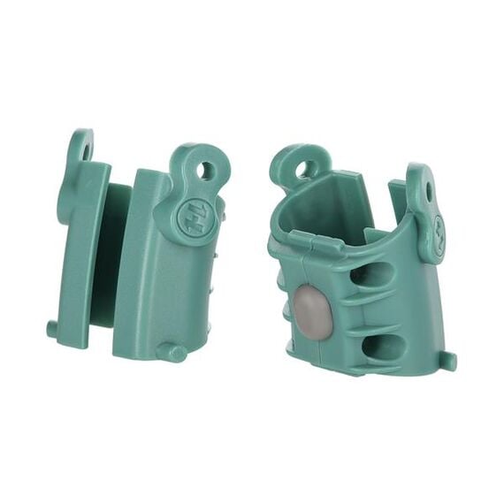 Hula hop odchudzające fitness z obciążnikiem i licznikiem HMS FH03 fioletowe/czarne, Kolor: zielony, 18 zdjęcie