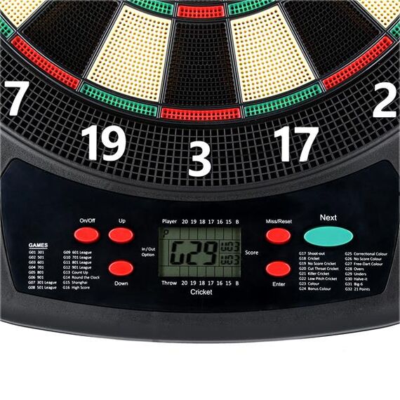 FUN TDE03 Dart Elektroniczny Fun NILS, 14 zdjęcie