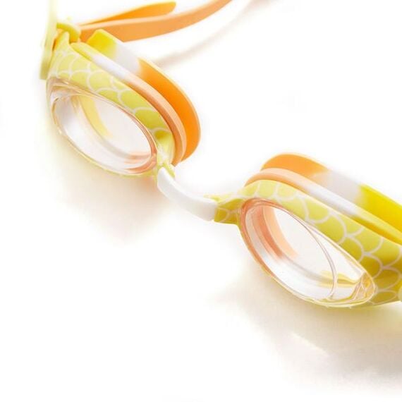 NQG870SAF Junior Okularki Pływackie Syrenka NILS AQUA, Kolor: żółty, 3 zdjęcie