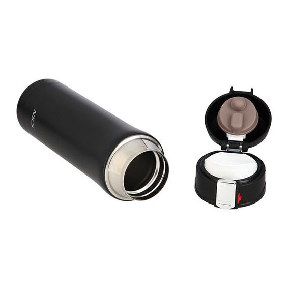 NILS CAMP kubek termiczny 500 ml NCB10 czarny, Kolor: czarny, Pojemność (ml): 500, 7 zdjęcie