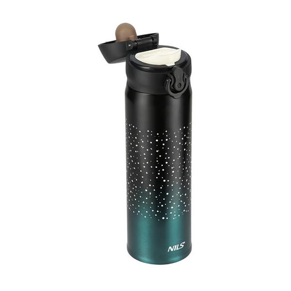 NILS CAMP kubek termiczny 450 ml NCB11 morski, Kolor: niebieski, Pojemność (ml): 450, 8 zdjęcie