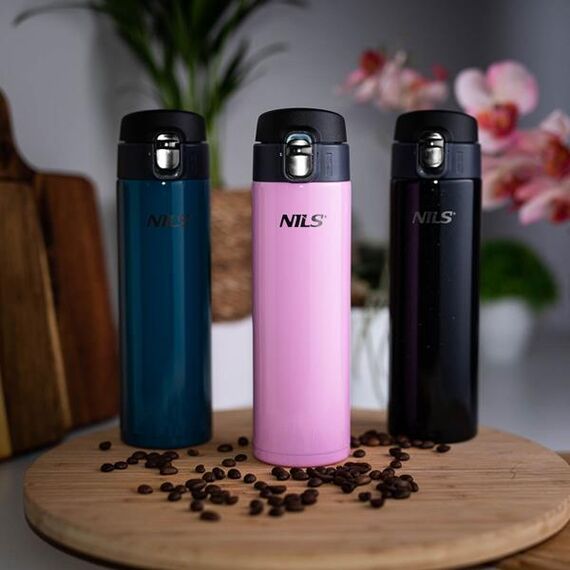 NCB28 Kubek Termiczny 500ml NILS, Kolor: czarny, 18 zdjęcie