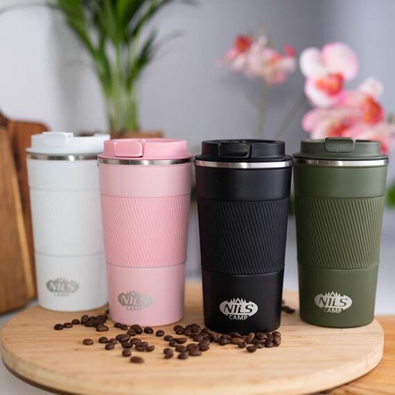 NCC09 Biały Kubek Termiczny 510 ml NILS, 19 zdjęcie