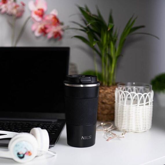NCC09 Czarny Kubek Termiczny 510 ml NILS, 15 zdjęcie