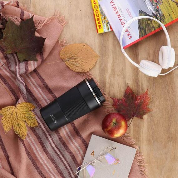 NCC09 Czarny Kubek Termiczny 510 ml NILS, 17 zdjęcie