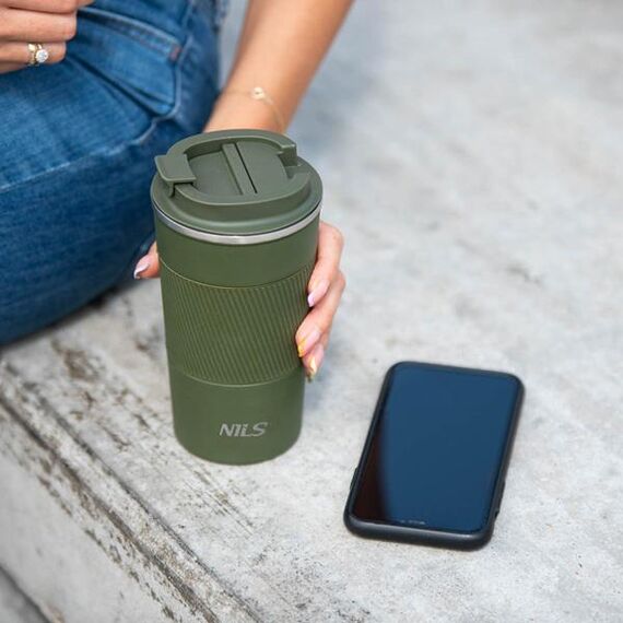 NCC09 Zielony Kubek Termiczny NILS, 5 zdjęcie
