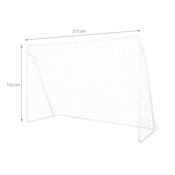 NT8215 Siatka Do Piłki Nożnej 2150X1520X760 Mm NILS, 2 zdjęcie