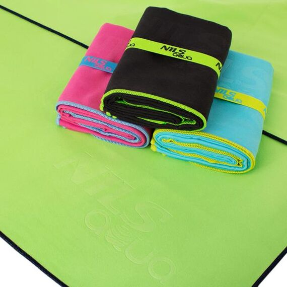 NAR11 Ręcznik Z Mikrofibry 140X70 Cm NILS AQUA, Kolor: różowy, Rozmiar: 140 x 70 cm, 19 zdjęcie