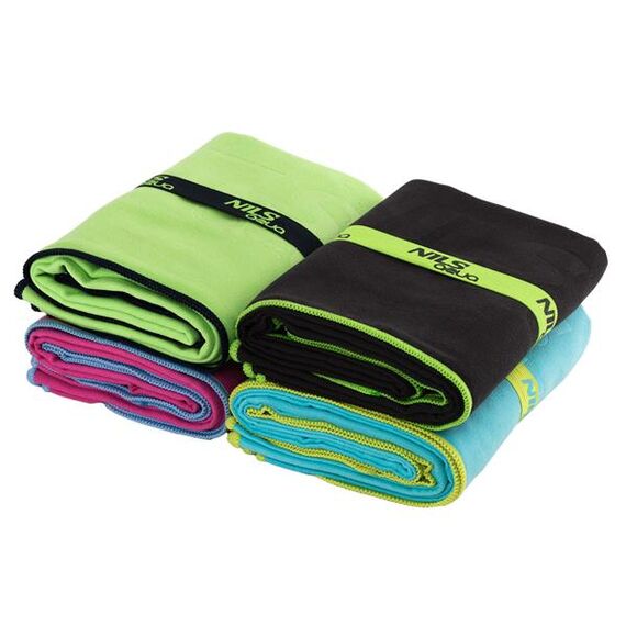 NAR11 Ręcznik Z Mikrofibry 140X70 Cm NILS AQUA, Kolor: różowy, Rozmiar: 140 x 70 cm, 15 zdjęcie