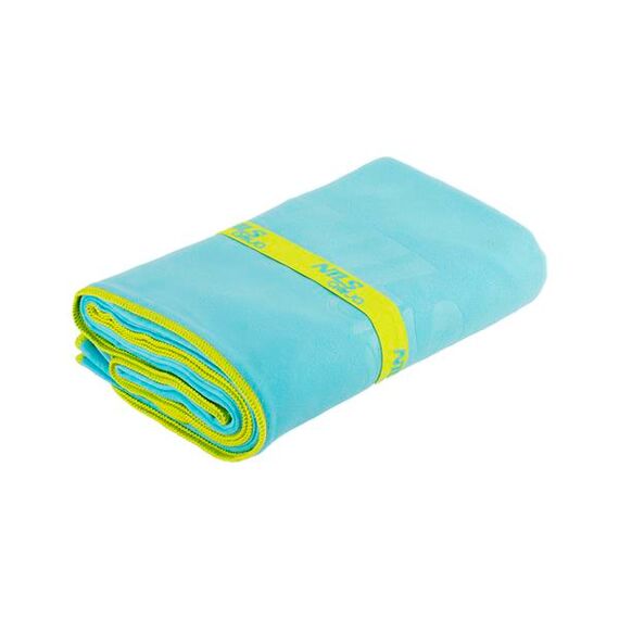 NAR12 Ręcznik Z Mikrofibry 180X100 cm NILS AQUA, Kolor: jasnoniebieski, Rozmiar: 180 x 100 cm, 3 zdjęcie