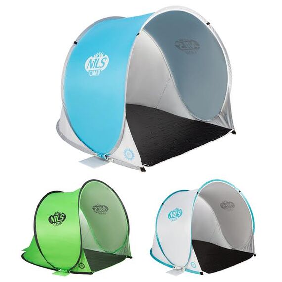 NILS NC3173 Niebiesko-Szary Namiot Plażowy Samorozkładający Podłoga Camp, 29 zdjęcie