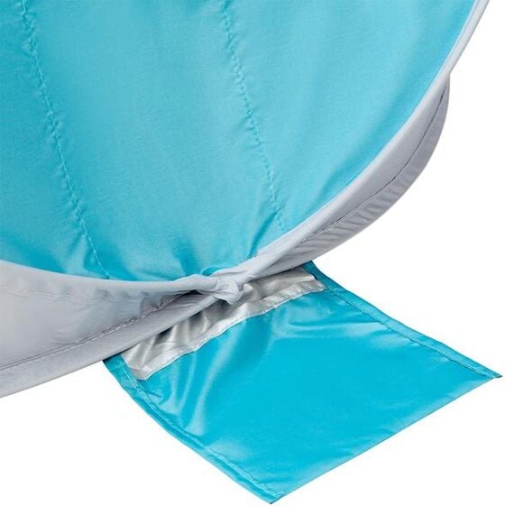 NILS NC3174 Turkusowo-Szary Namiot Plażowy Samorozkładający Podłoga, 15 zdjęcie