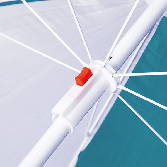 NILS NC7813 Turkusowy Parasol Plażowy  180 Cm, 6 zdjęcie