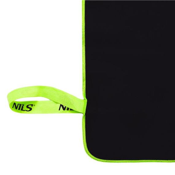 NILS NCR11 Ręcznik Z Mikrofibry 140X70 cm, Kolor: czarny, 7 zdjęcie