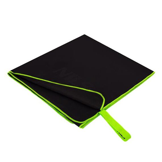 NILS NCR11 Ręcznik Z Mikrofibry 140X70 cm, Kolor: czarny, 9 zdjęcie