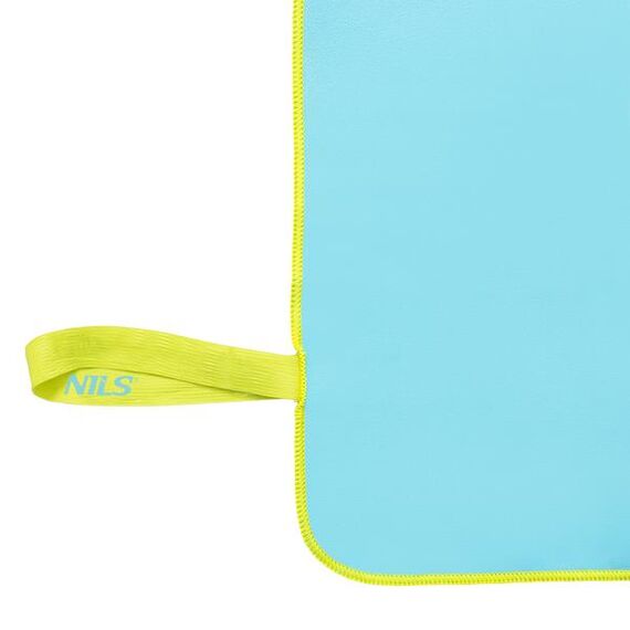 NILS NCR11 Ręcznik Z Mikrofibry 140X70 cm, Kolor: niebieski, 2 zdjęcie