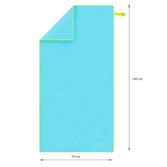 NILS NCR11 Ręcznik Z Mikrofibry 140X70 cm, Kolor: niebieski, 6 zdjęcie