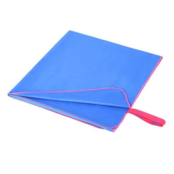 Ręcznik turystyczny szybkoschnący z mikrofirby 200x90cm NILS CAMP NCR13 niebieski, Kolor: niebieski, Rozmiar: 200 x 90 cm, 9 zdjęcie