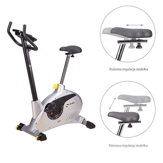 M6993 Rower Stacjonarny Magnetyczny HMS Premium, 6 zdjęcie