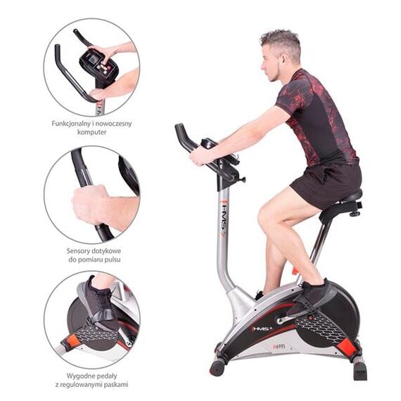 M6995 Rower Stacjonarny Magnetyczny HMS, 9 zdjęcie