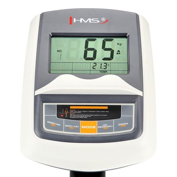 M9239 Prime Rower Magnetyczny (9 Kg) Szaro-Pomarańczowy HMS, 11 zdjęcie